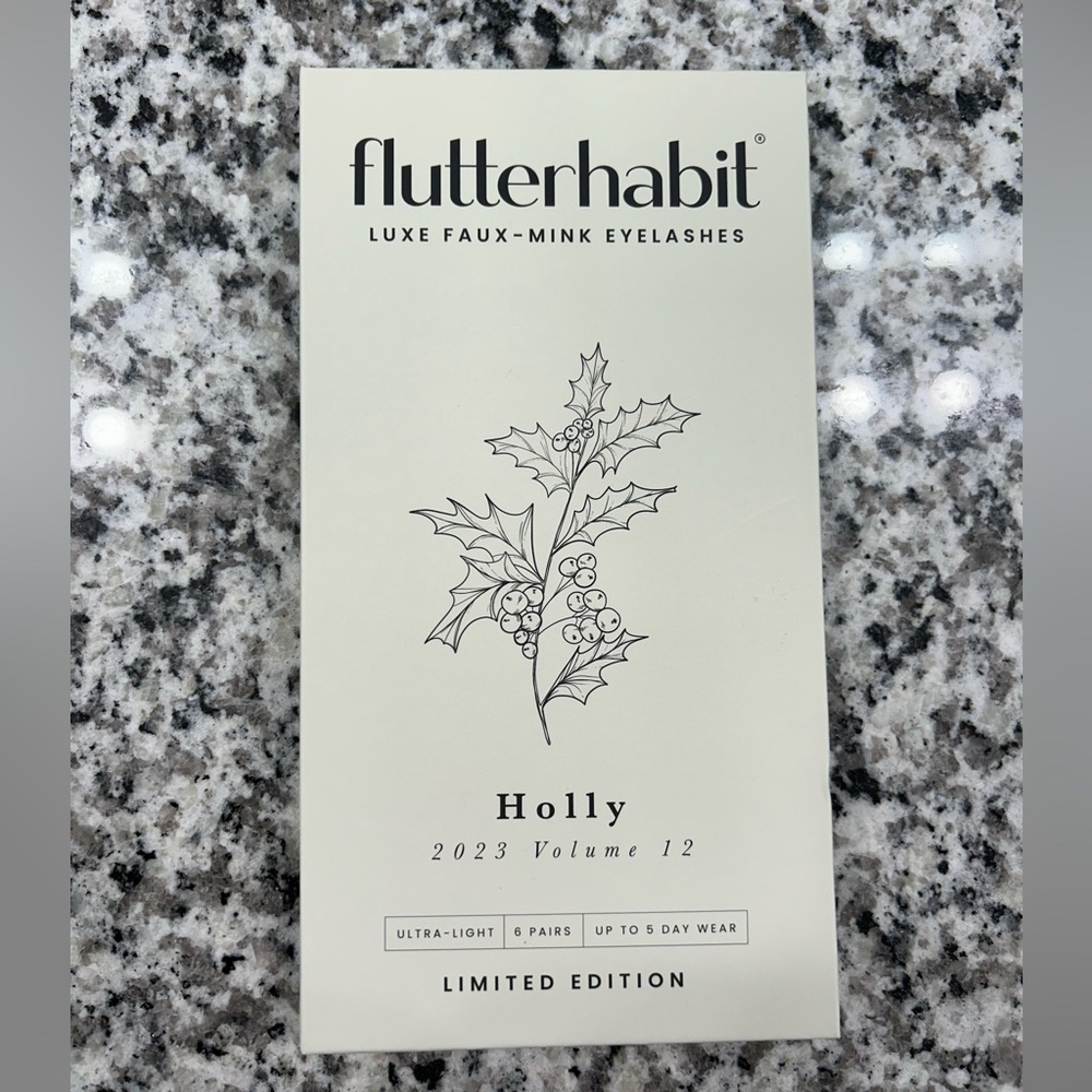 Flutterhabit Limited Edition Holly Lashes
